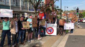 5G Protest at County Hall | Isle of Wight Radio