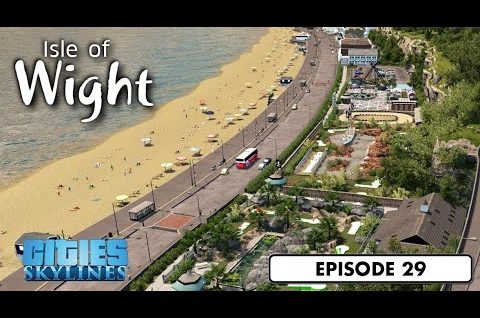 Beach Esplanade  – Cities: Skylines: Isle of Wight – 29