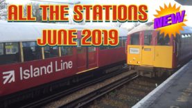 We done ALL THE STATIONS on the isle of wight June 2019