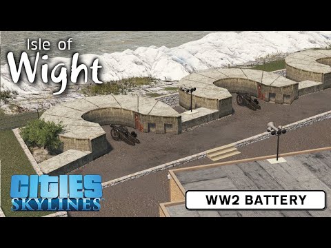 WW2 Battery – The Needles – Cities: Skylines: Isle of Wight – 16